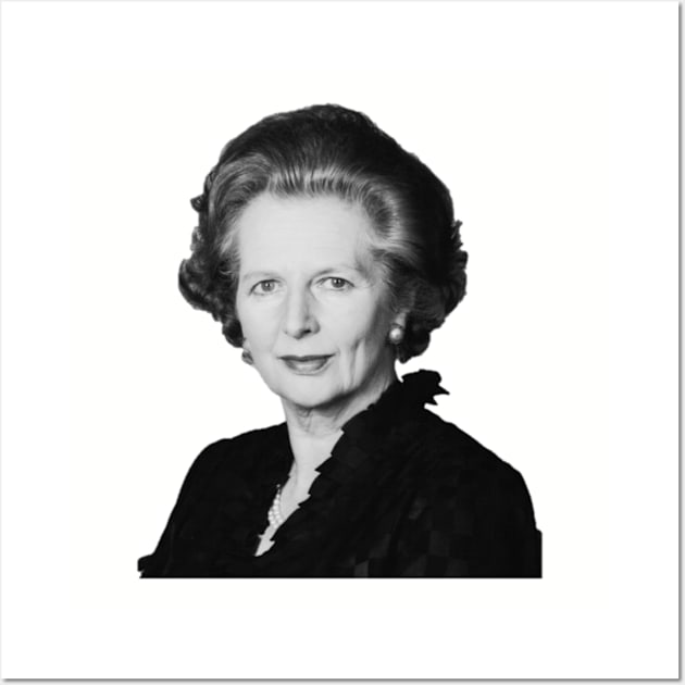 Margaret Thatcher Wall Art by Among the Leaves Apparel